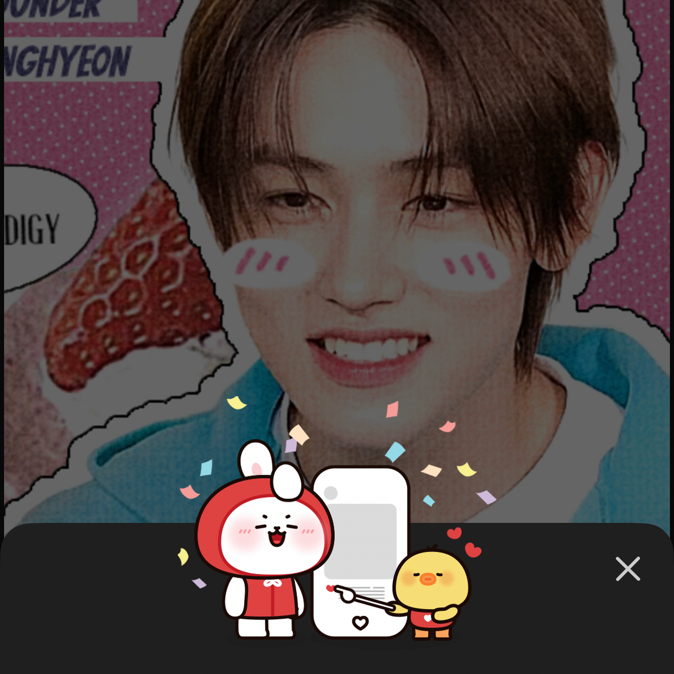 A moment captured by Seonghyeon (CORTIS)'s fan