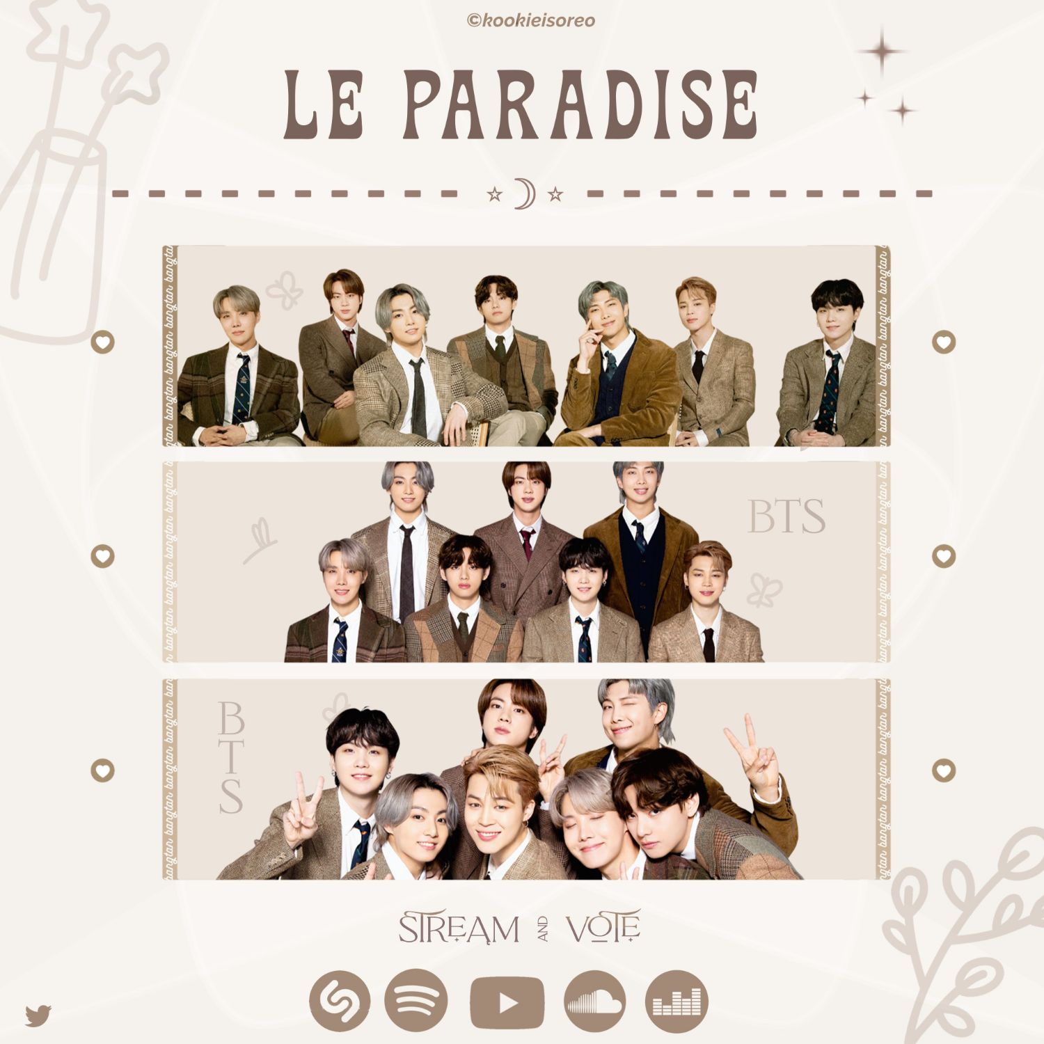 BTSファンが撮った瞬間