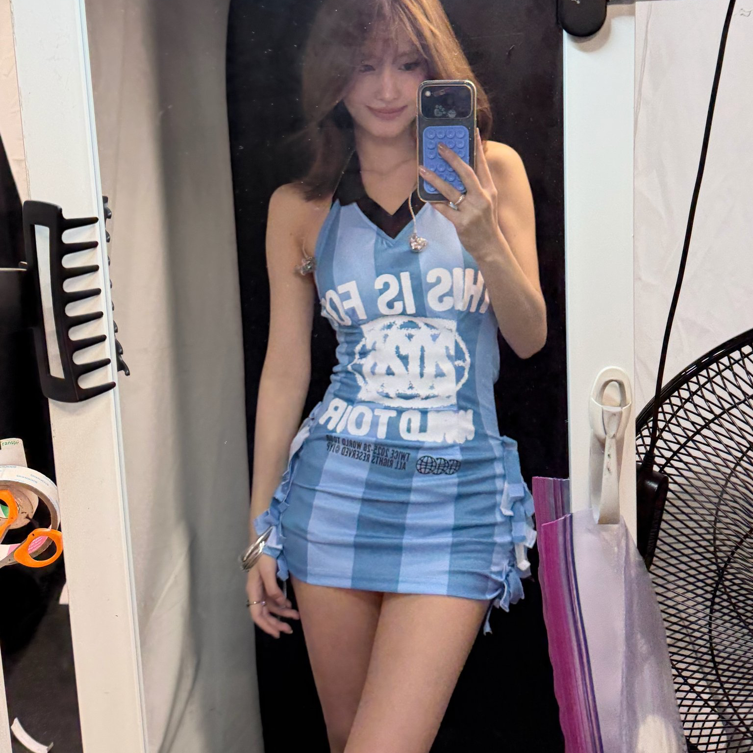 Recent activity shot of Momo (TWICE)