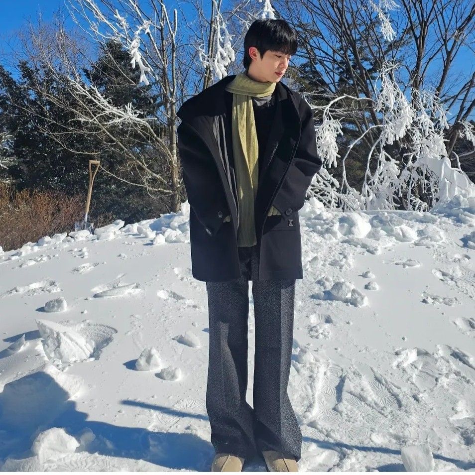 Momen yang diabadikan oleh penggemar Jin (BTS)