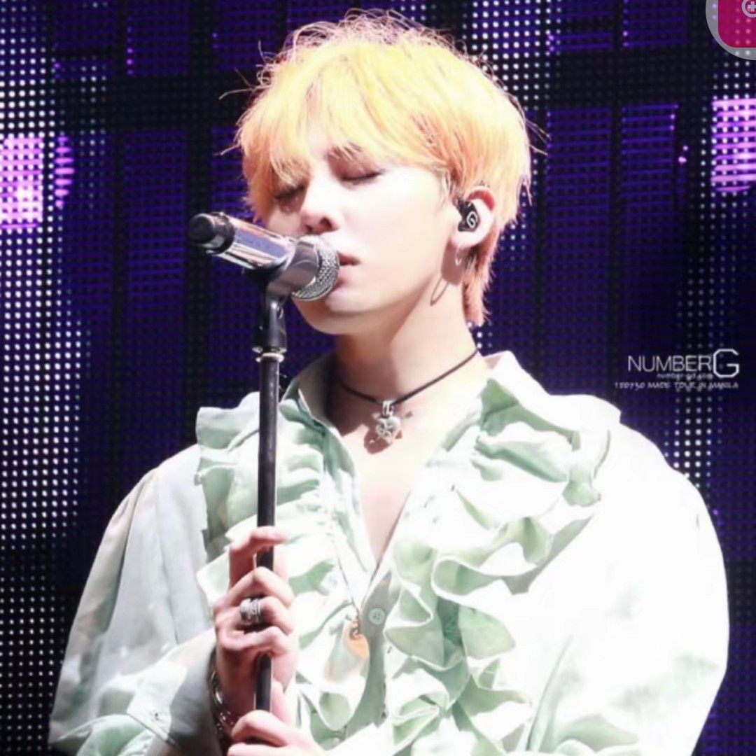G-DRAGON (BIGBANG)の舞台裏ショット