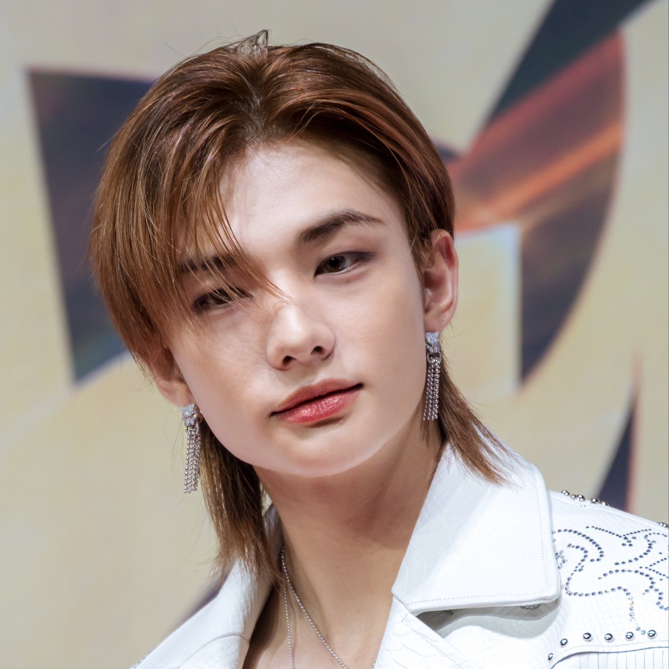 Recent activity shot of Hyunjin (Stray Kids)