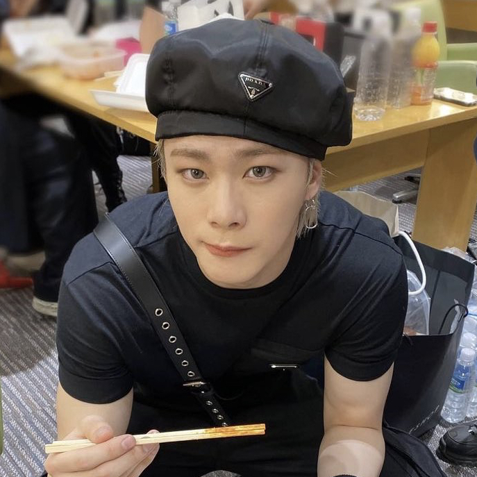 A moment captured by Moonbin (ASTRO)'s fan
