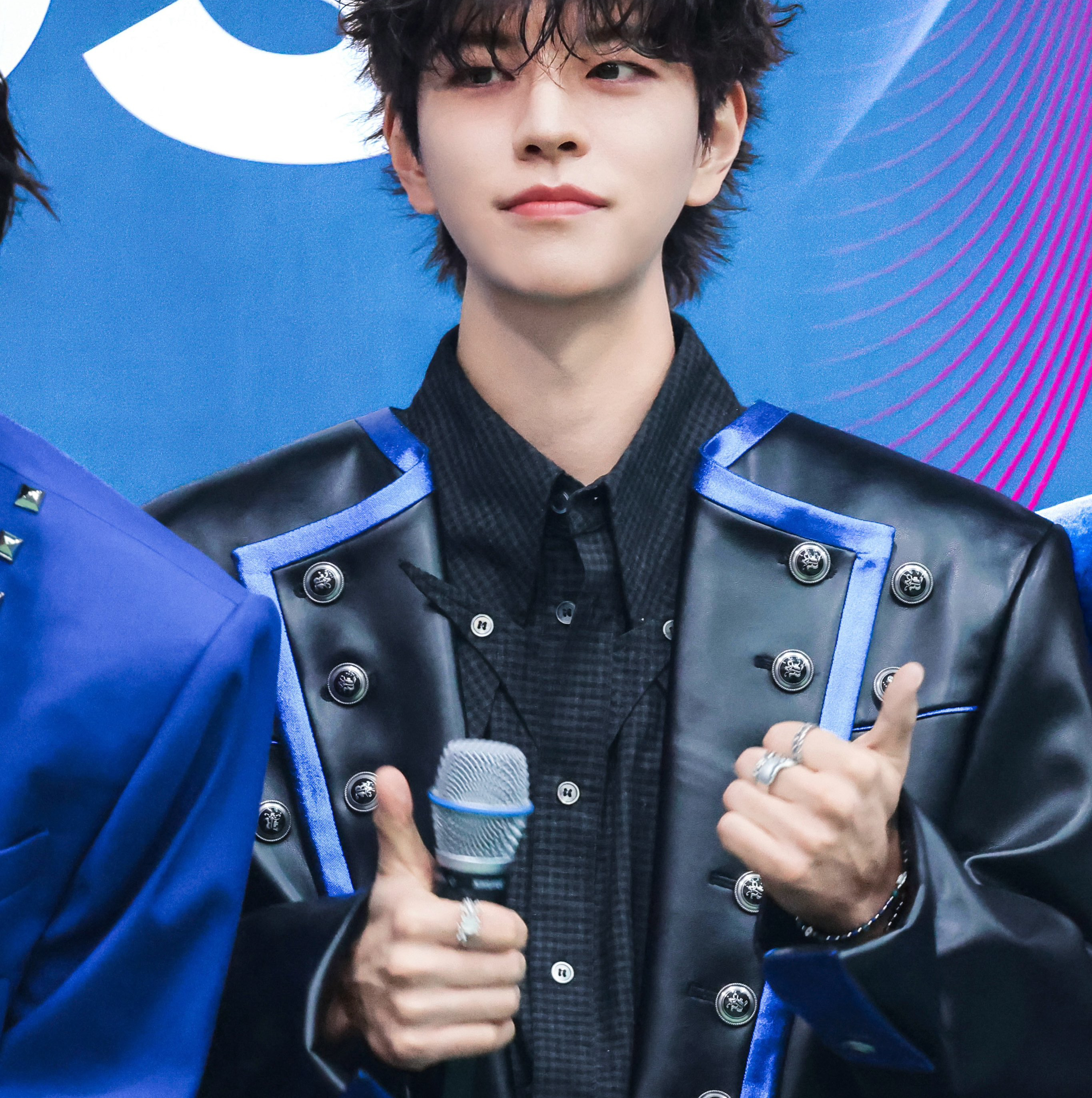 Recent activity shot of Seungmin (Stray Kids)