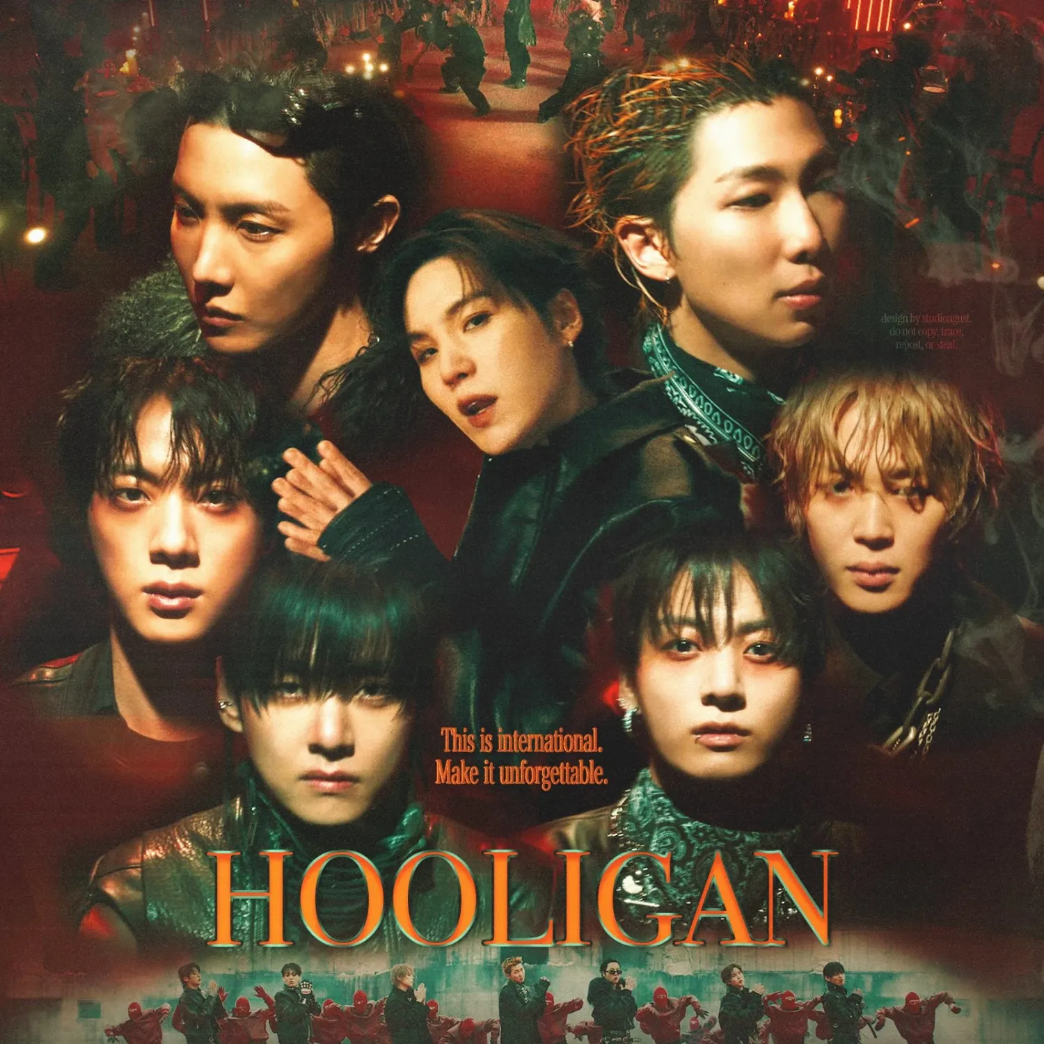 Recent activity shot of BTS