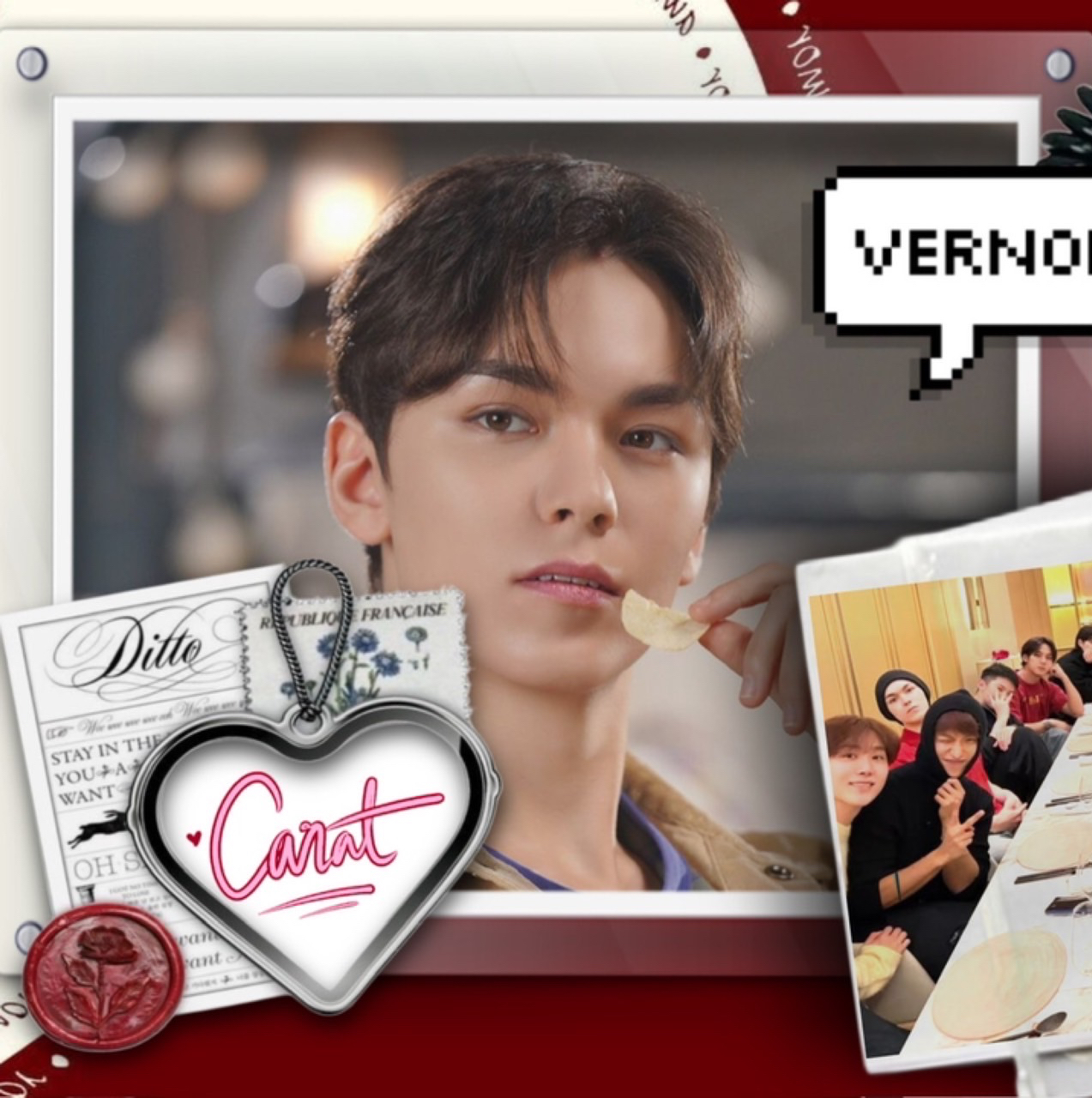 Behind-the-scenes cut of Vernon (SEVENTEEN)