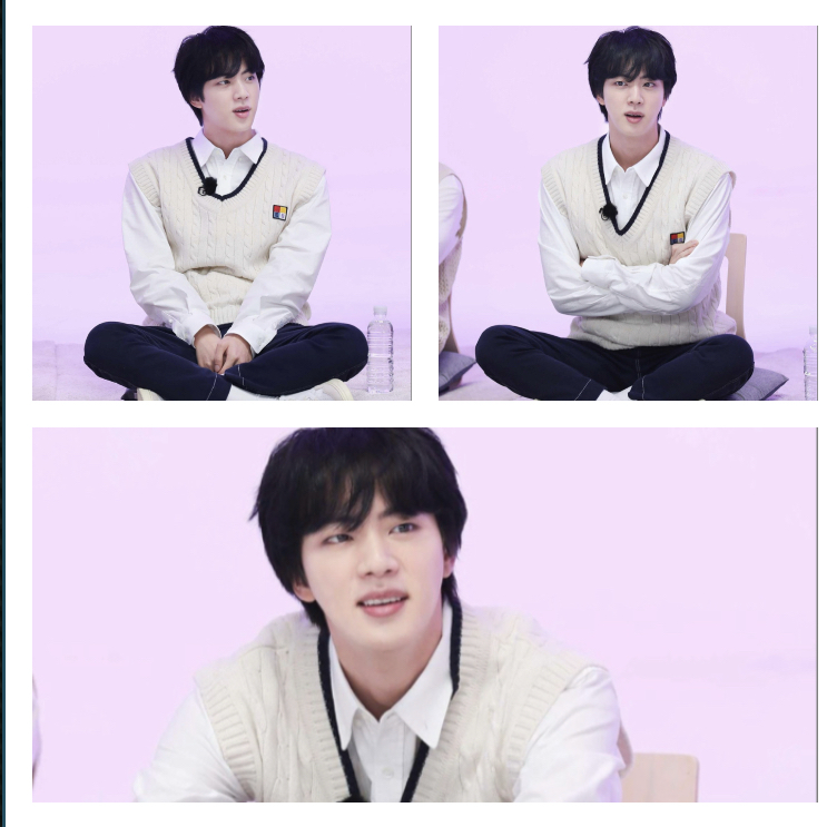 Latest photo of Jin (BTS)