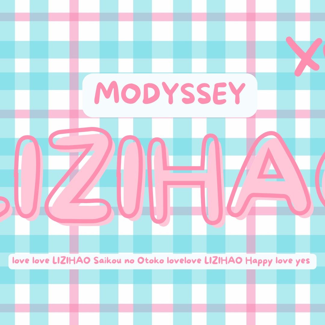 Behind-the-scenes cut of Li Zihao (MODYSSEY)