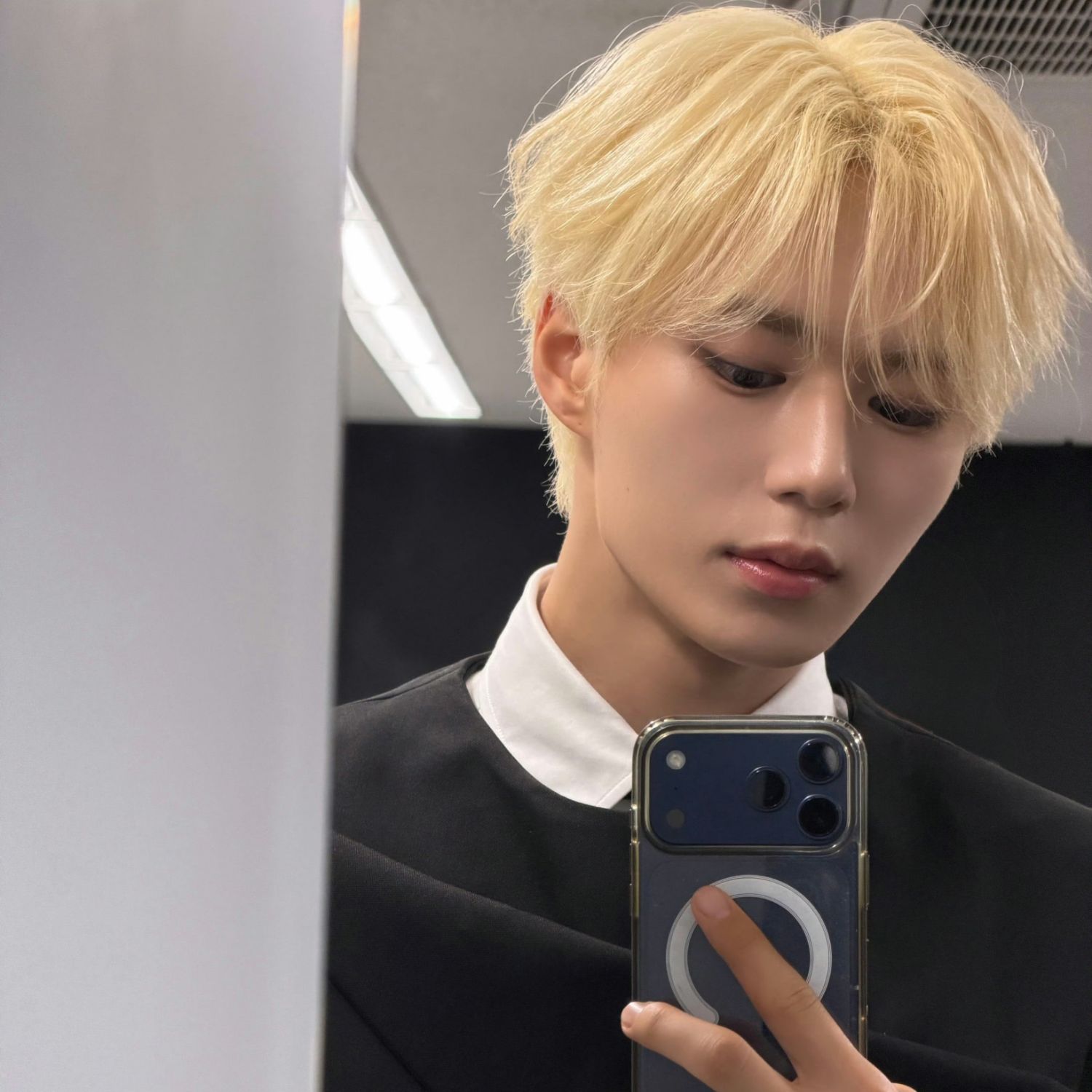 A moment captured by Kim Junseo (ALPHA DRIVE ONE)'s fan