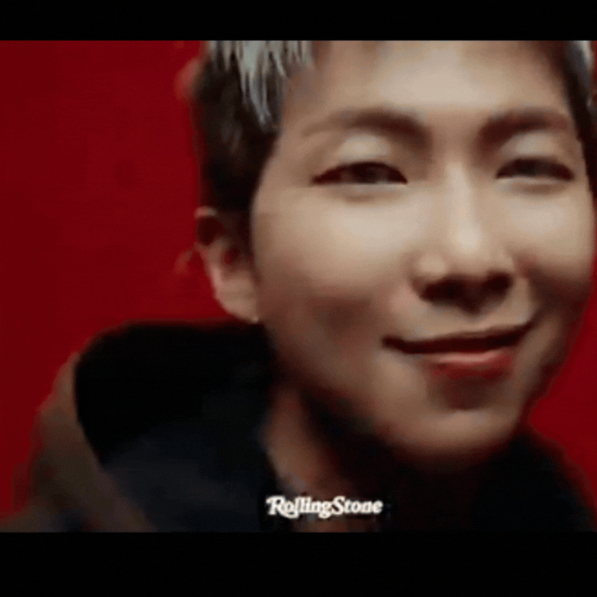 RM (防弹少年团)的幕后花絮