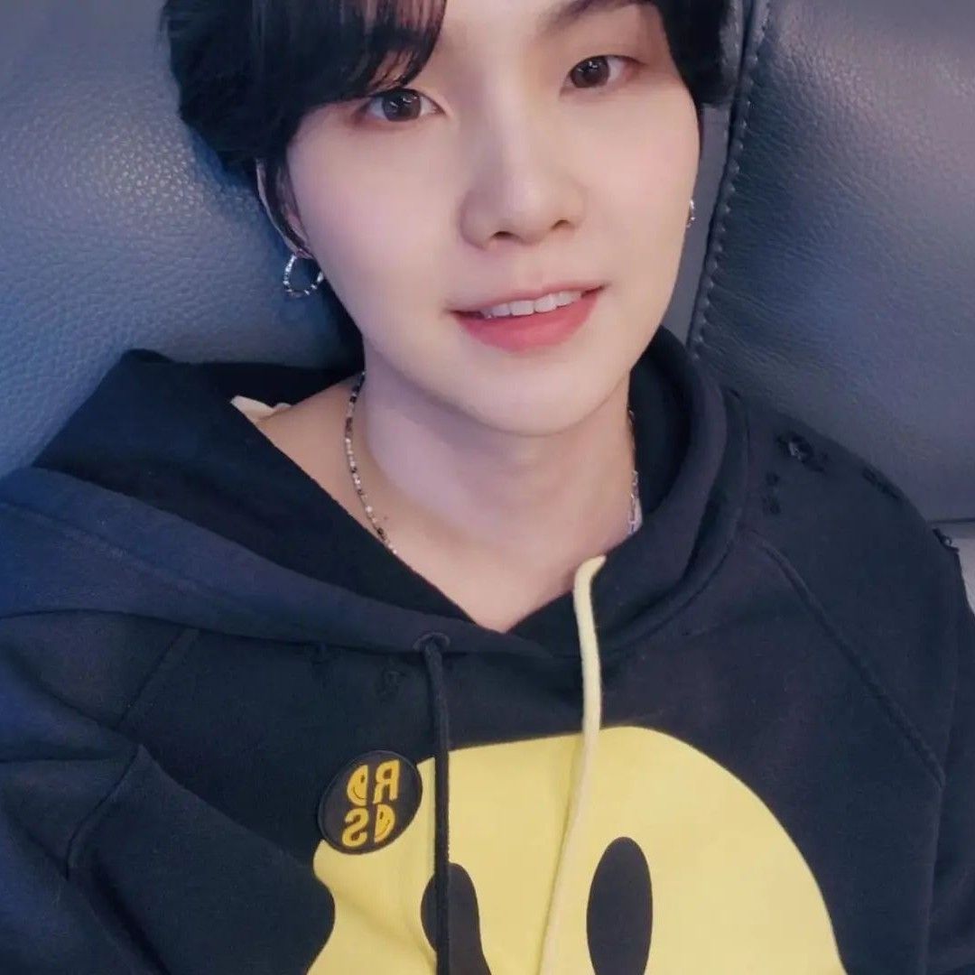 Recent activity shot of SUGA (BTS)