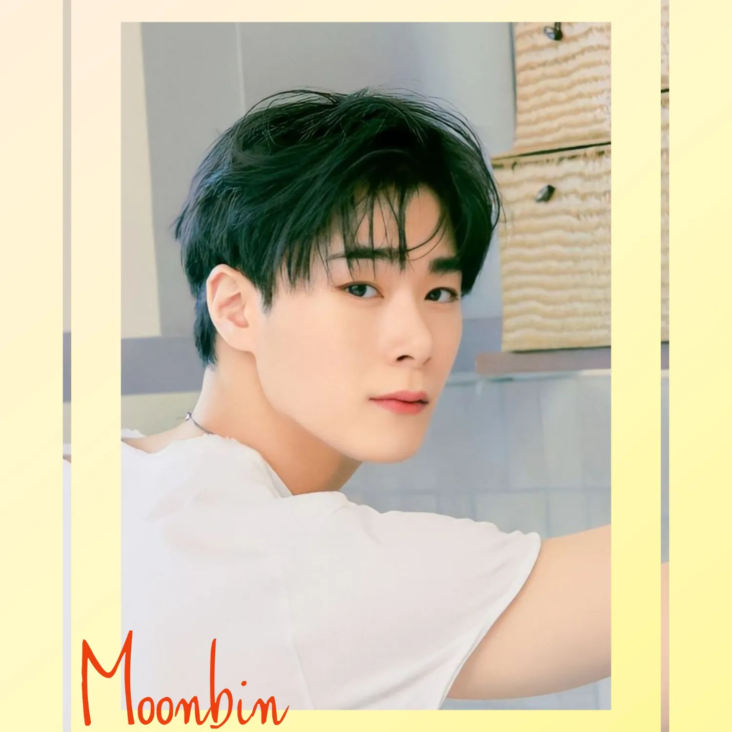 Recent activity shot of Moonbin (ASTRO)