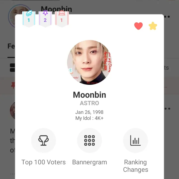 Latest photo of Moonbin (ASTRO)