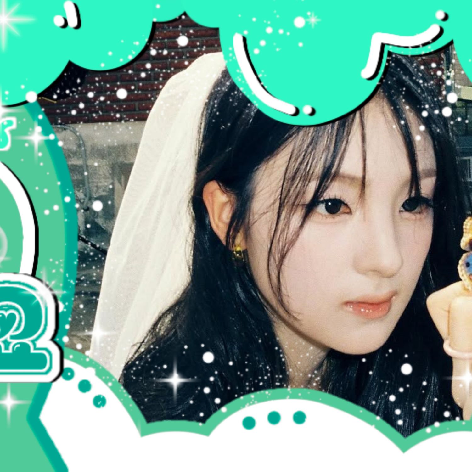 A moment captured by Gyubin's fan