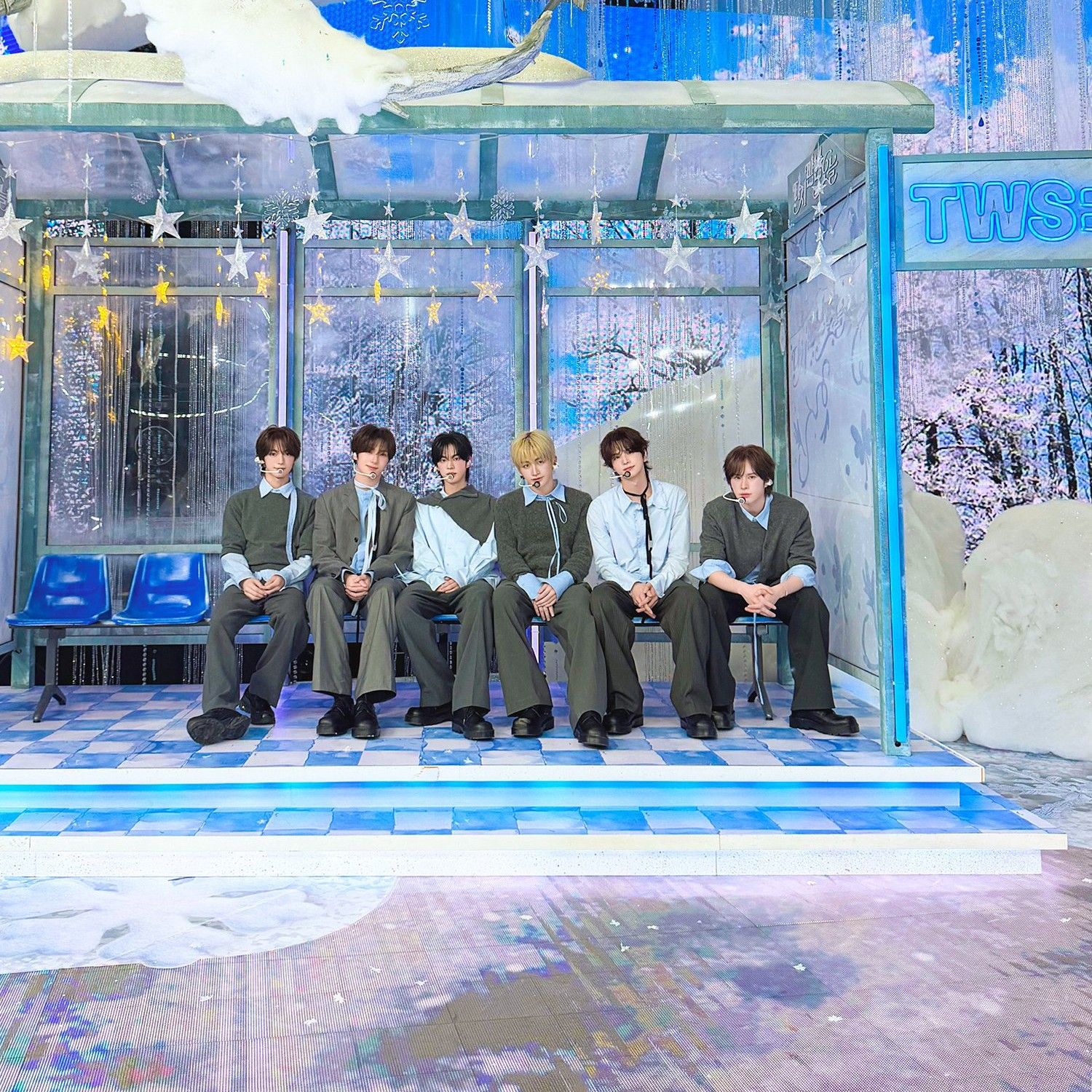 A moment captured by TWS's fan