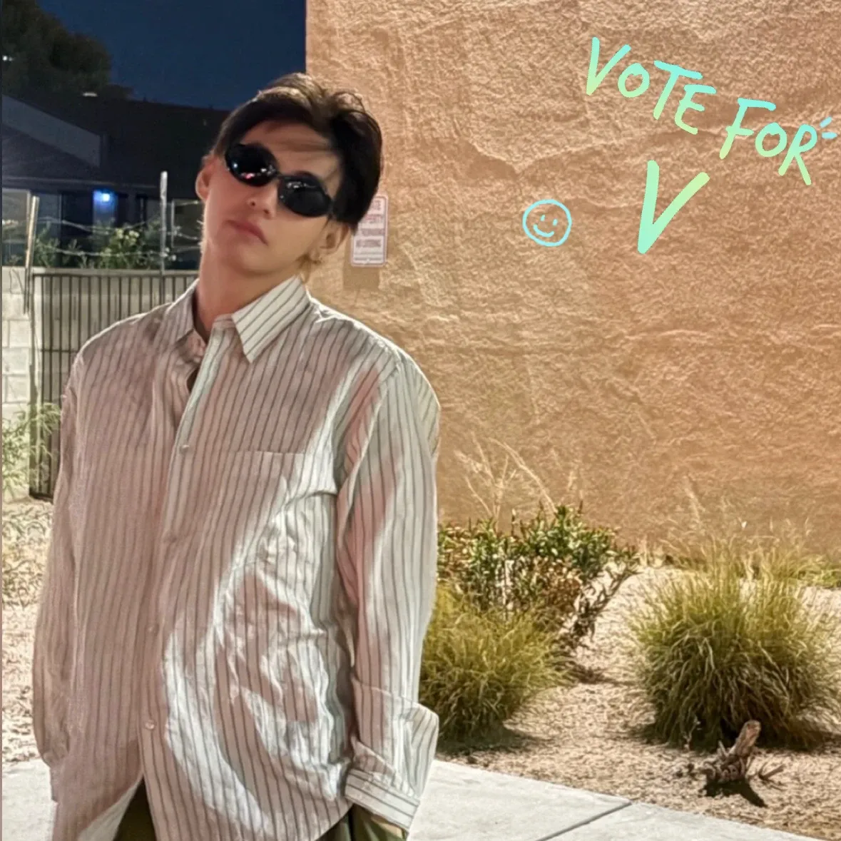 Foto terbaru V (BTS)