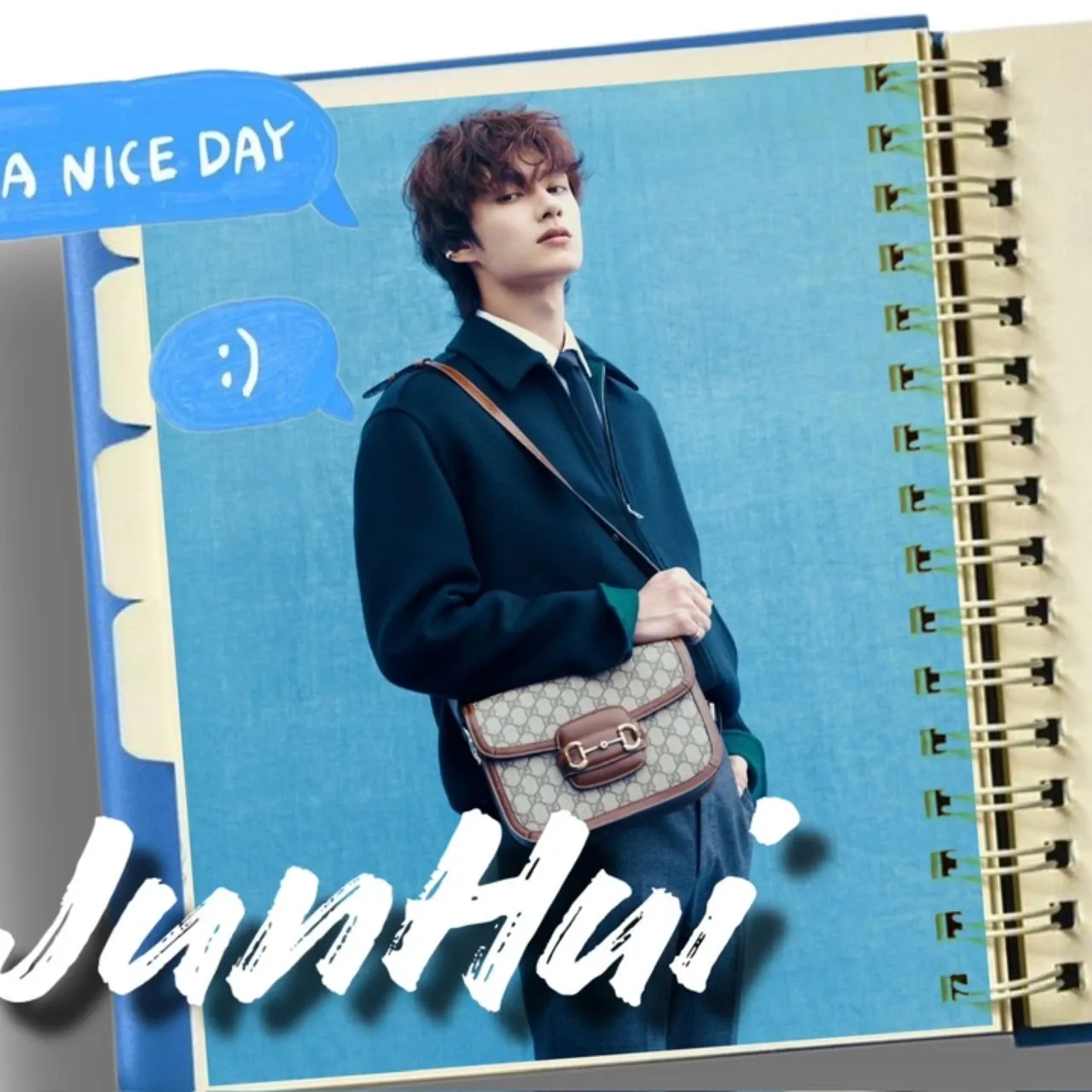 Recent activity shot of Jun (SEVENTEEN)