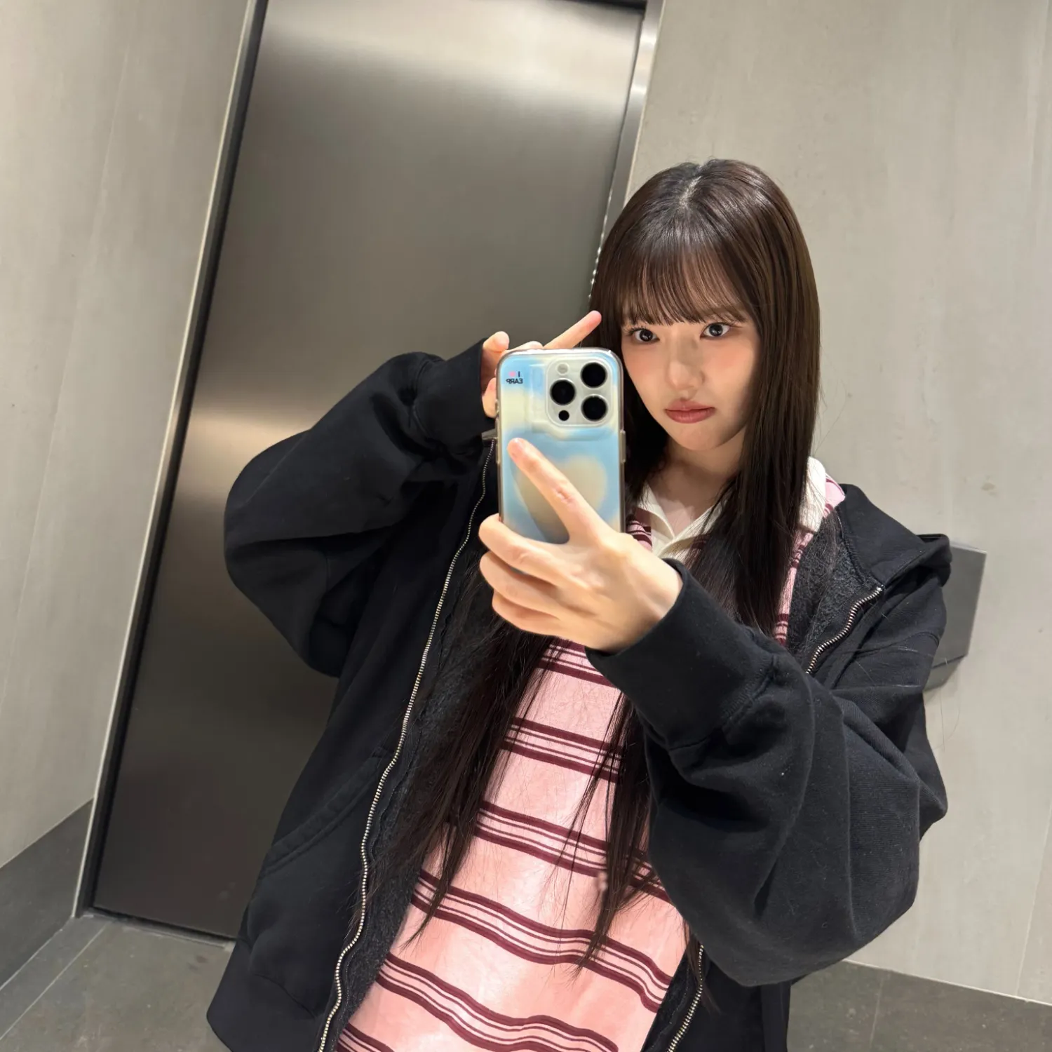 A moment captured by Yerin (GFRIEND)'s fan