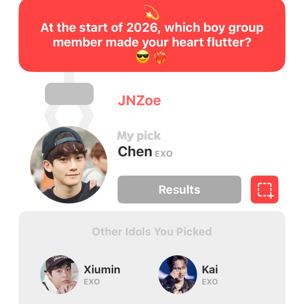 첸 (EXO)의 비하인드 컷