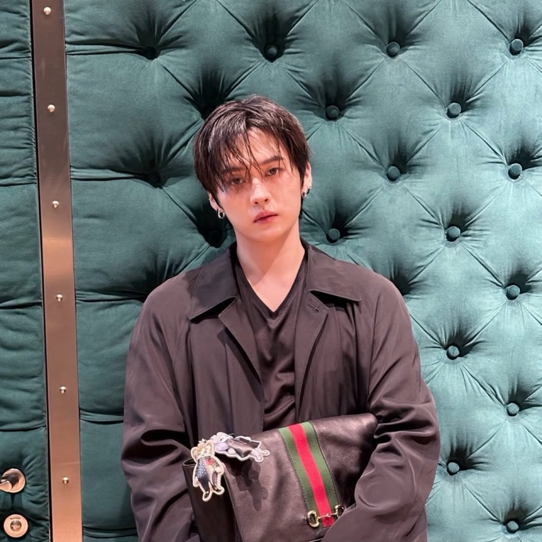 Recent activity shot of Lee Know (Stray Kids)