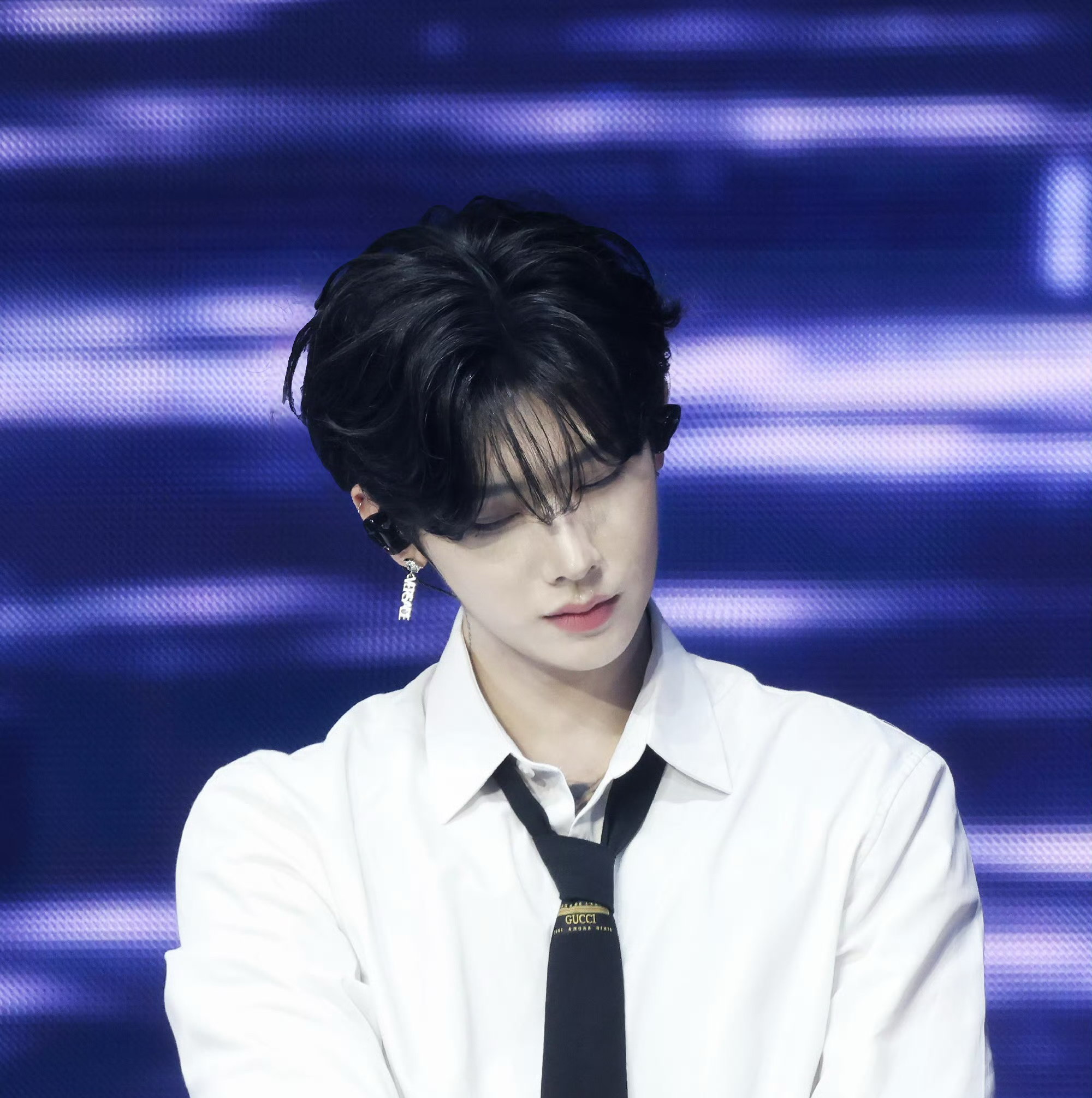 A moment captured by Ricky's fan