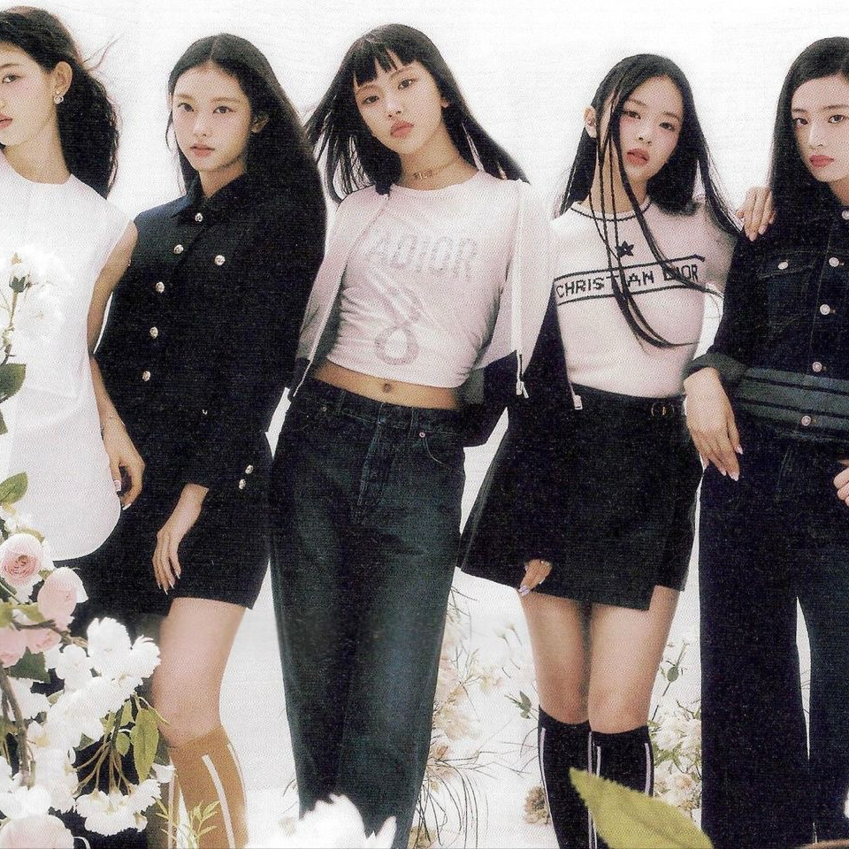 Recent activity shot of NewJeans
