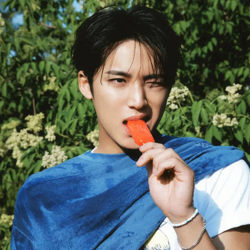 A moment captured by Mingyu (SEVENTEEN)'s fan