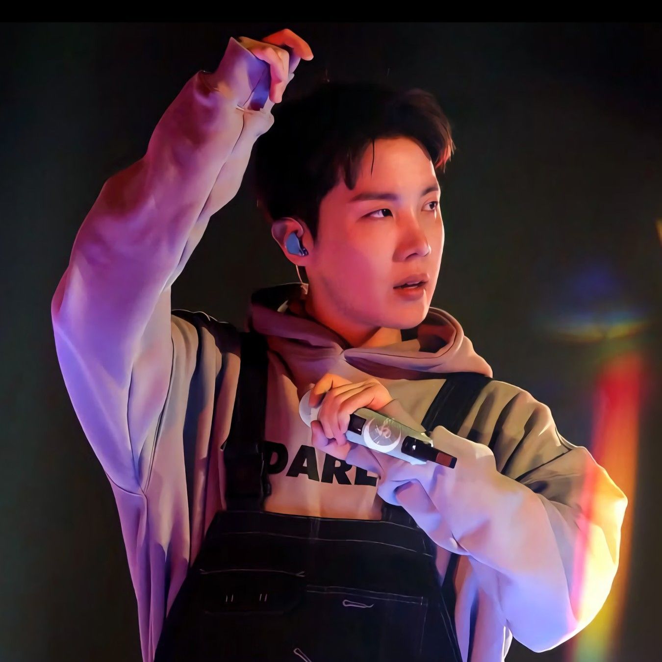 A moment captured by j-hope (BTS)'s fan