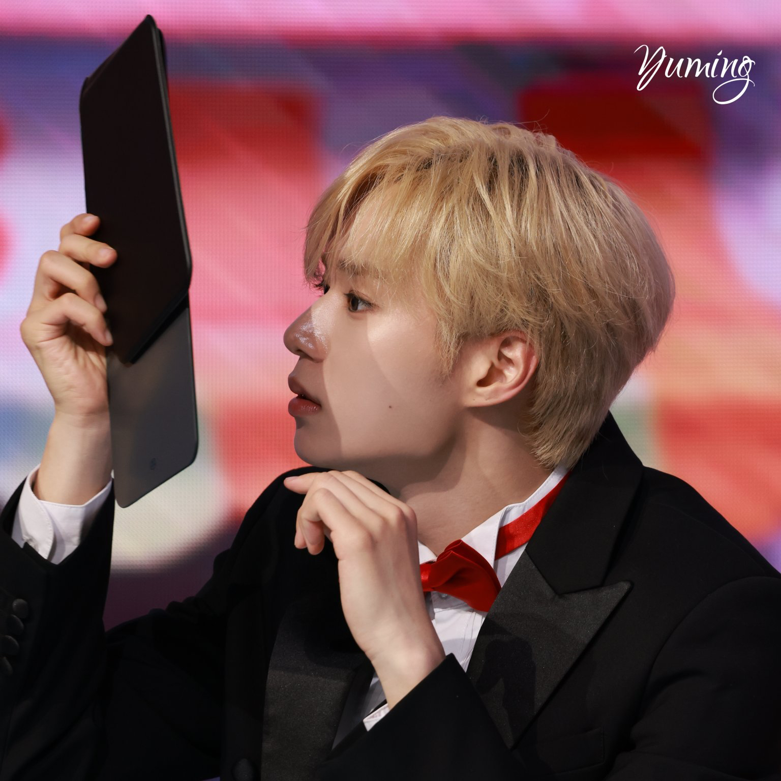 Recent activity shot of Kim Junseo (ALPHA DRIVE ONE)