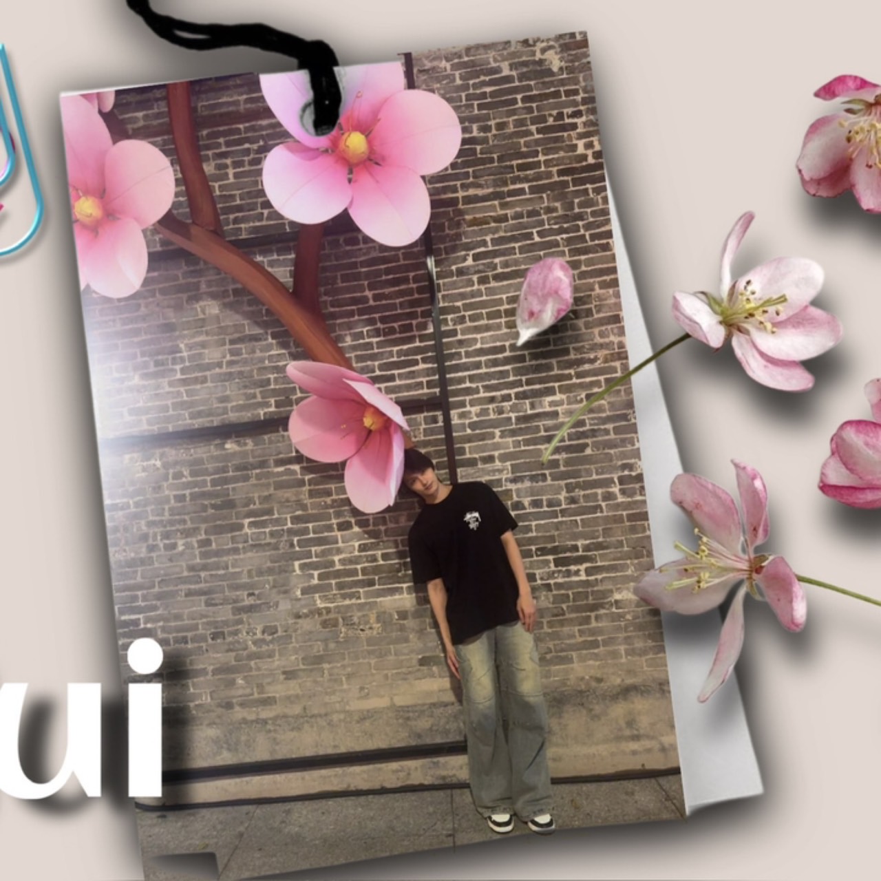 A moment captured by Jun (SEVENTEEN)'s fan