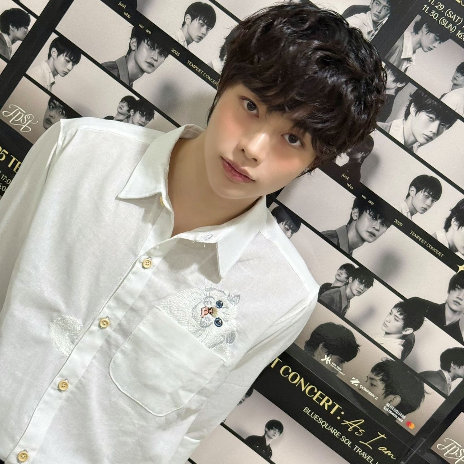 A moment captured by Hanbin (TEMPEST)'s fan