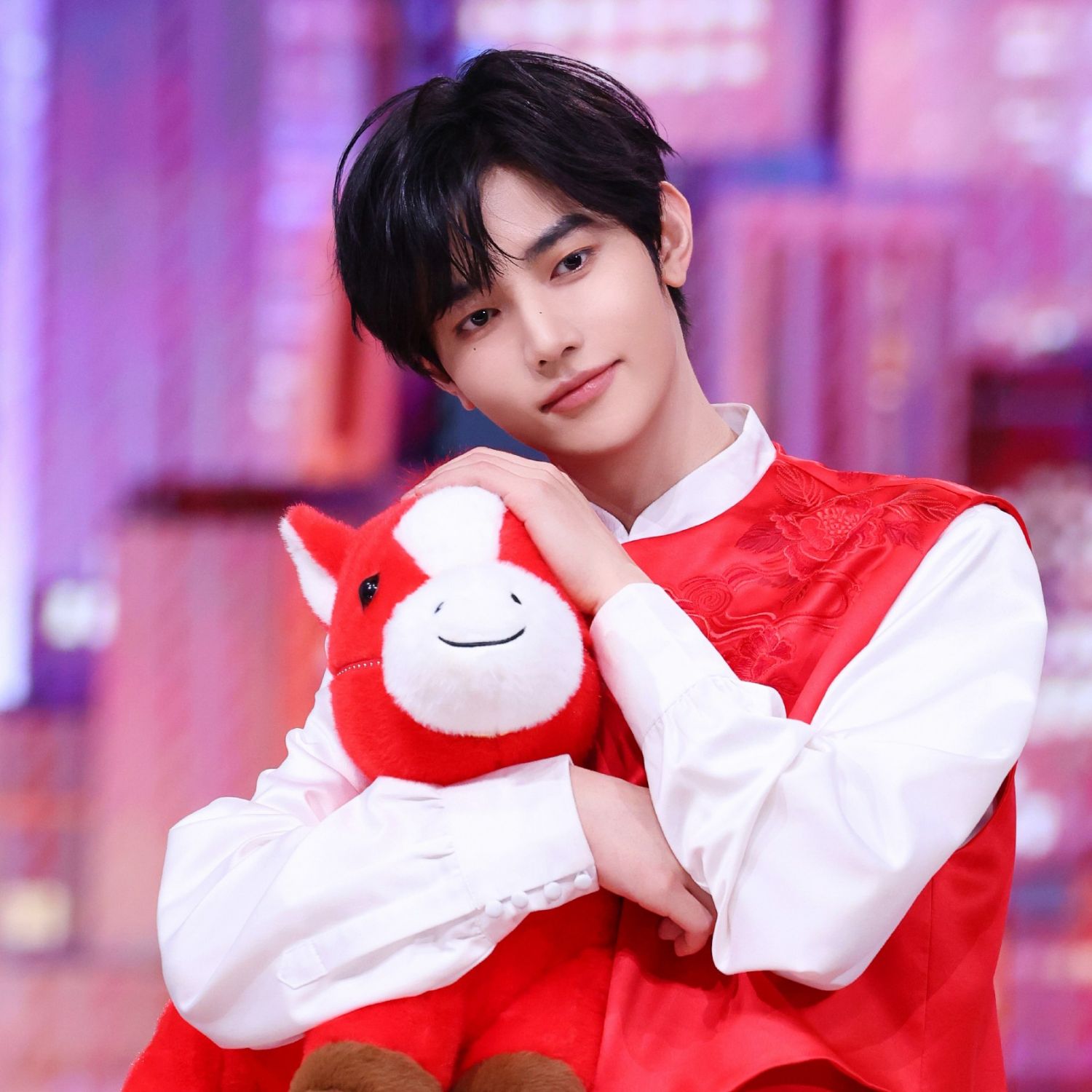 Recent activity shot of Zhang Hao (ZEROBASEONE)