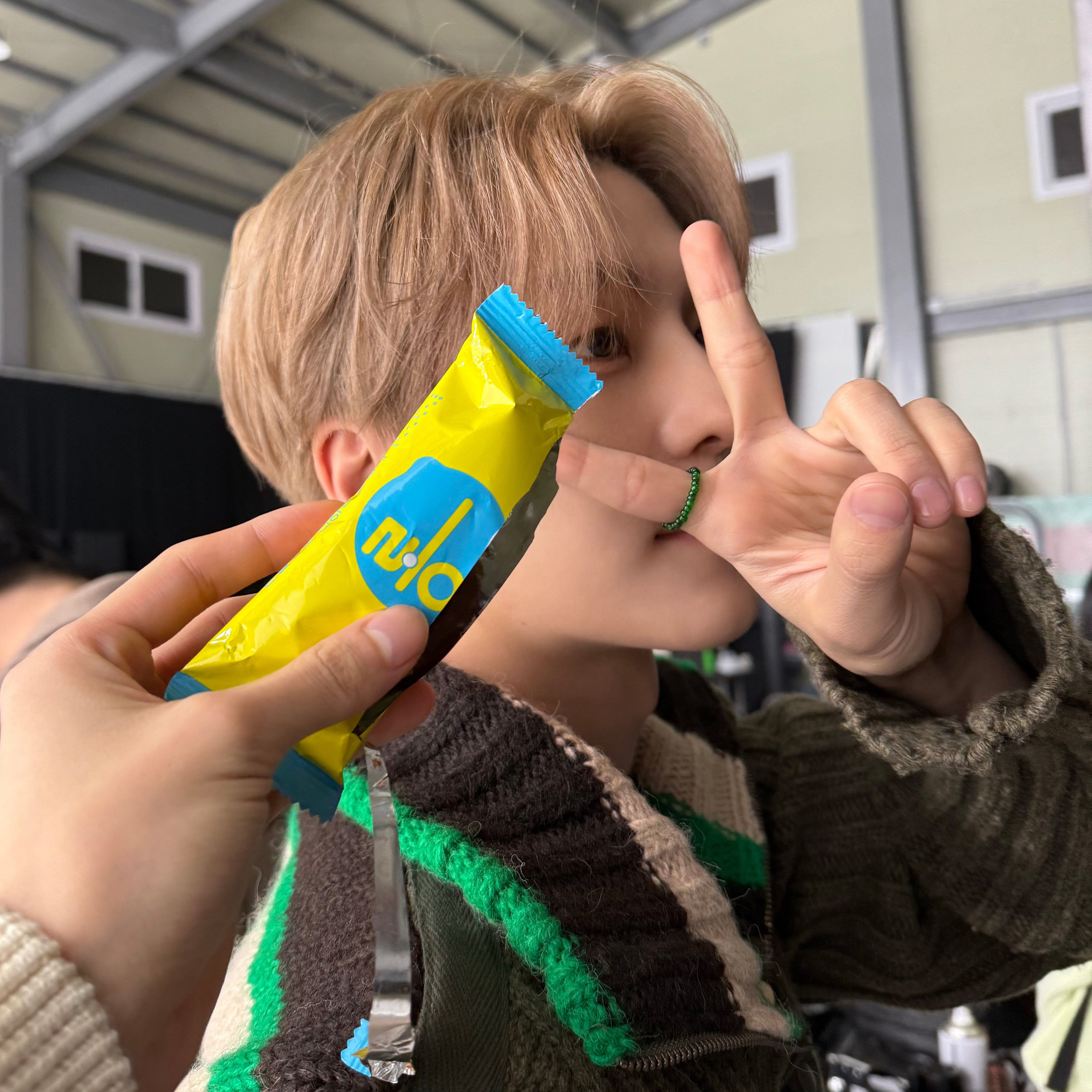 Recent activity shot of He Xinlong (ALPHA DRIVE ONE)