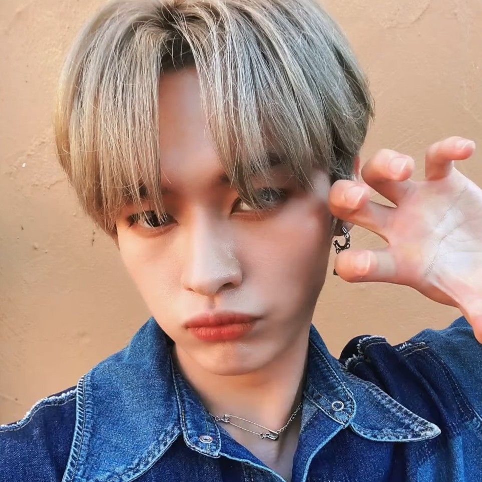 Recent activity shot of Lee Know (Stray Kids)