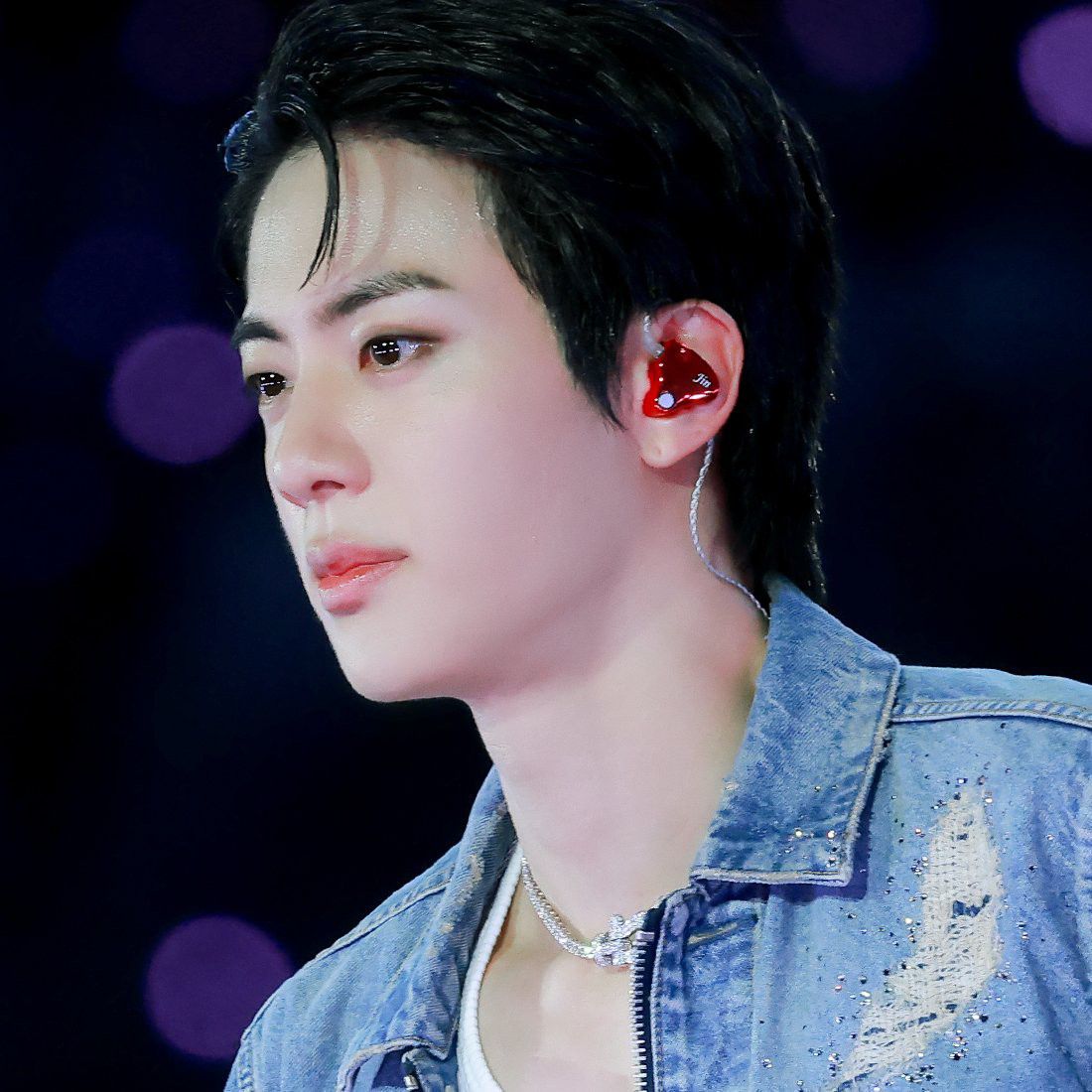 A moment captured by Jin (BTS)'s fan