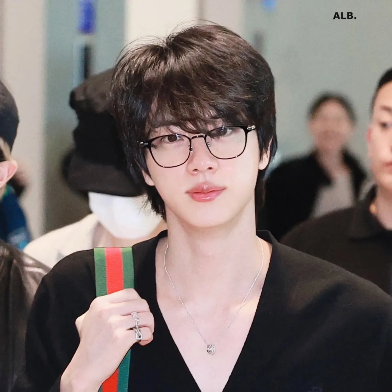 Foto terbaru Jin (BTS)