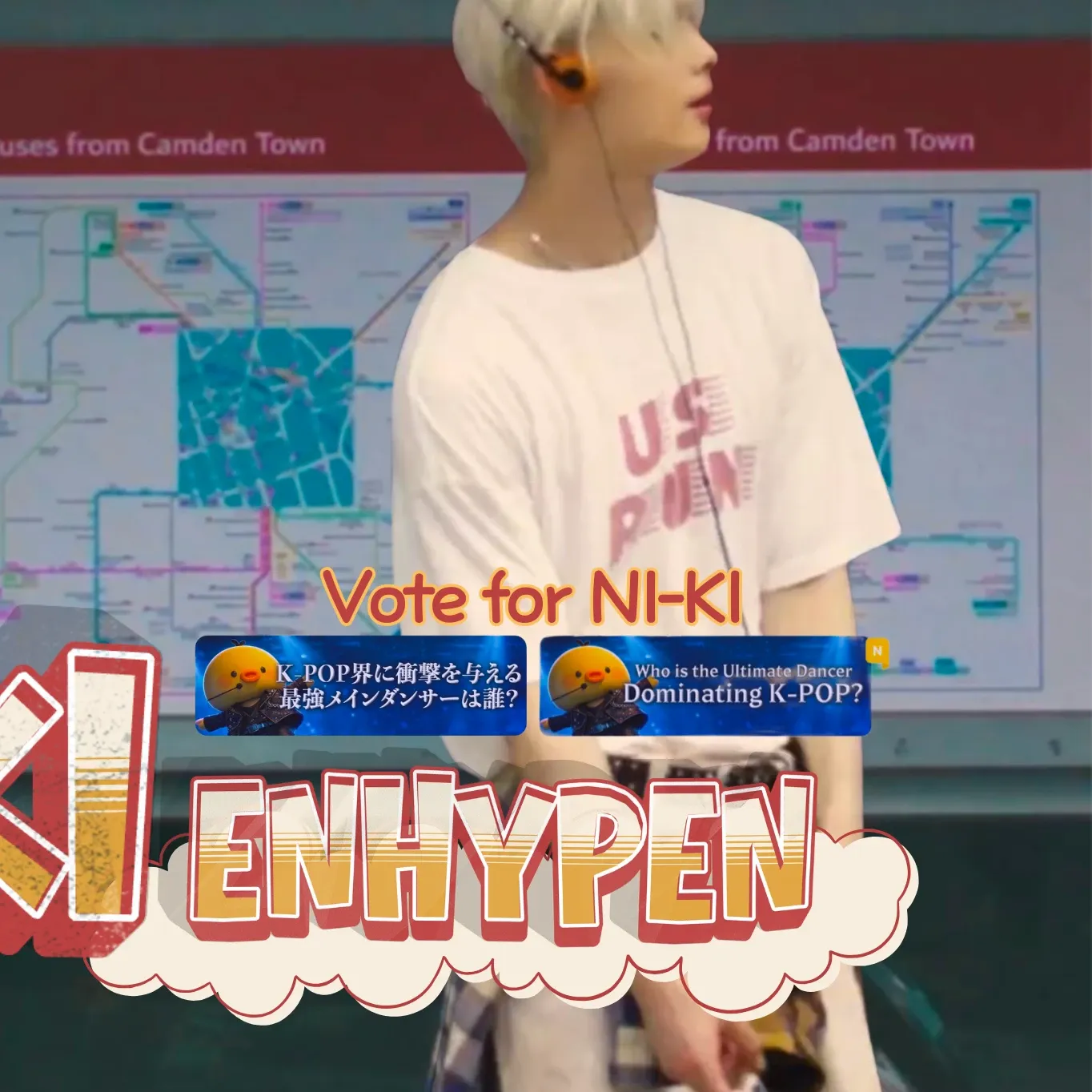 Behind-the-scenes cut of NI-KI (ENHYPEN)