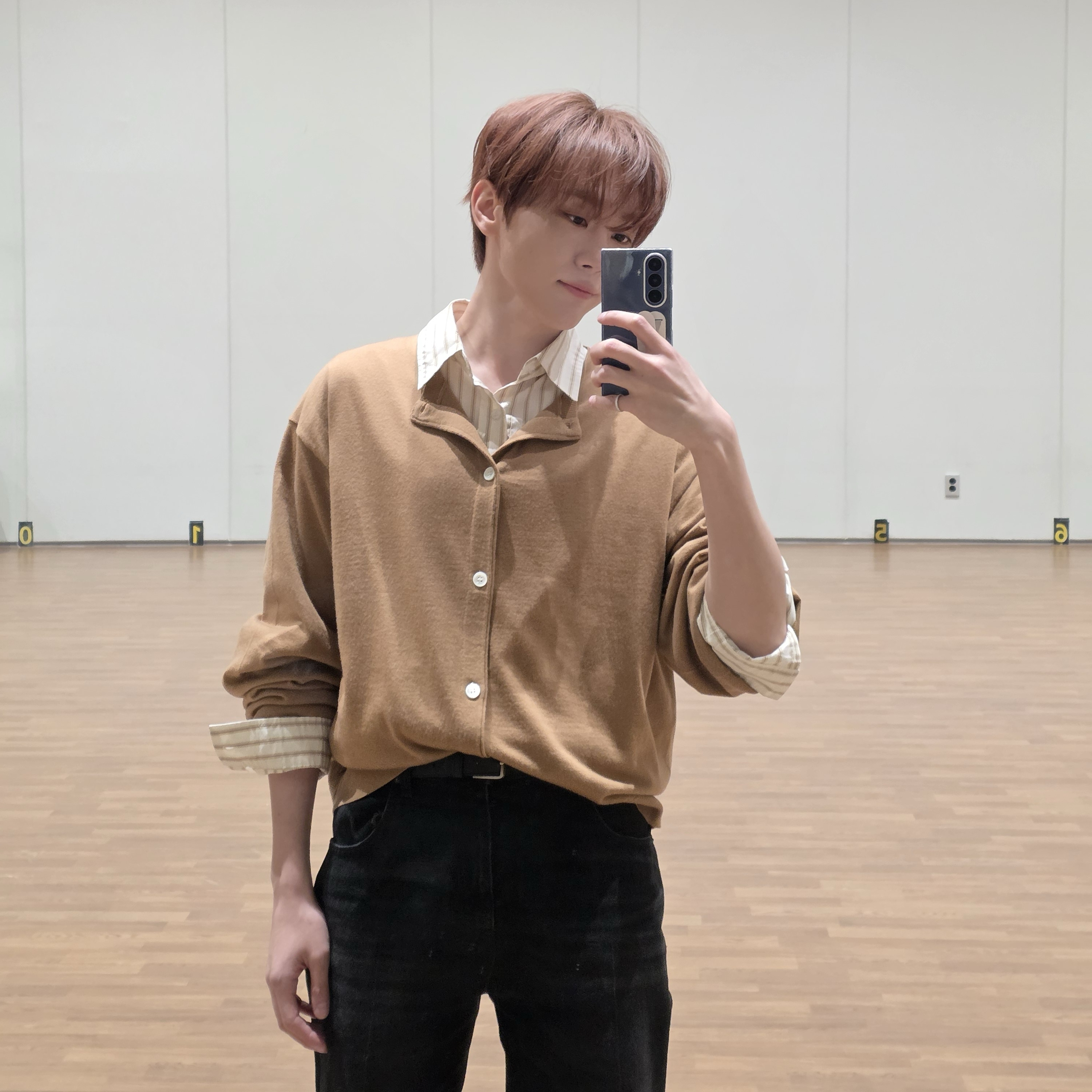 A moment captured by Seungkwan (SEVENTEEN)'s fan