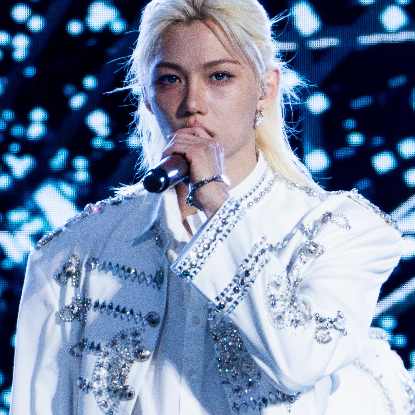 Recent activity shot of Felix (Stray Kids)