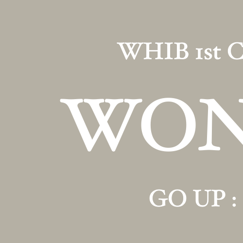 A moment captured by Wonjun (WHIB)'s fan