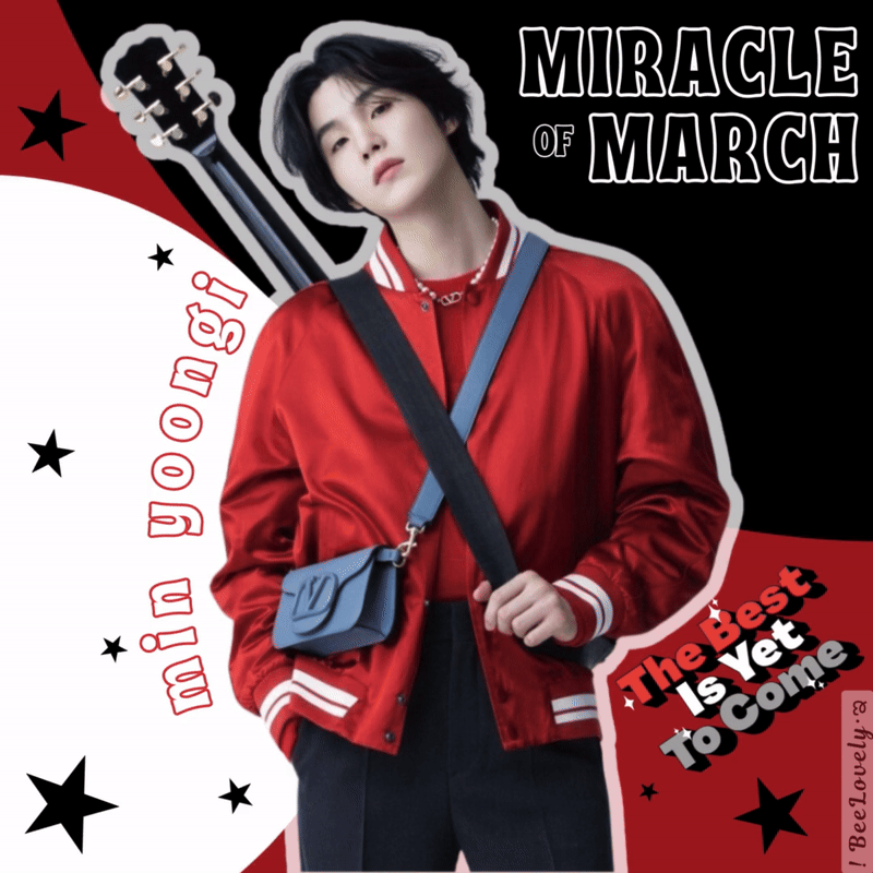 SUGA (BTS)の舞台裏ショット