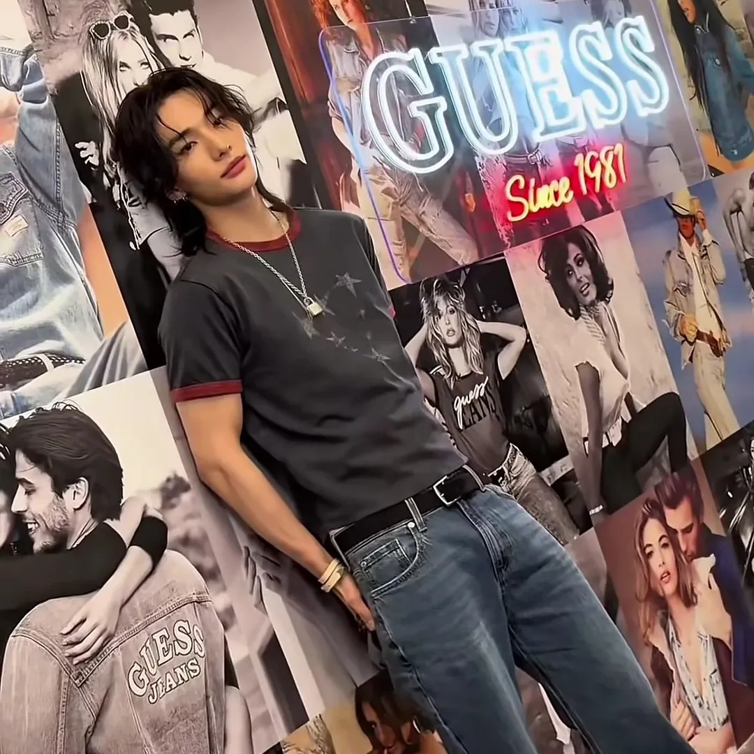 Momen yang diabadikan oleh penggemar Stray Kids