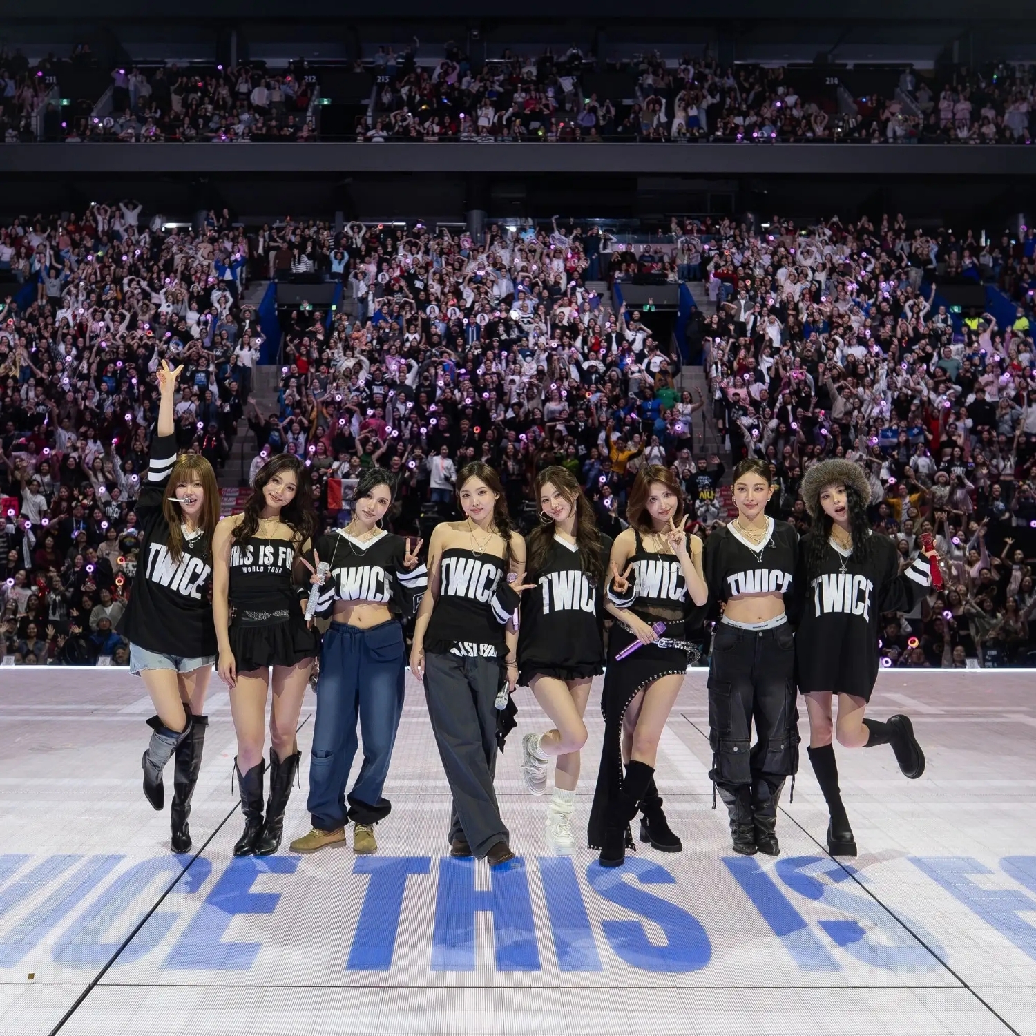 A moment captured by Momo (TWICE)'s fan