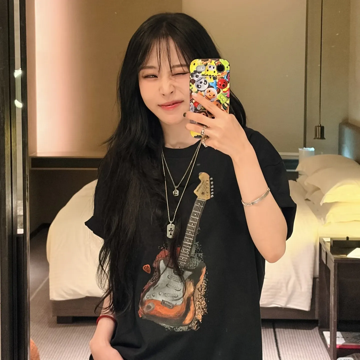 A moment captured by Moonbyul (MAMAMOO)'s fan