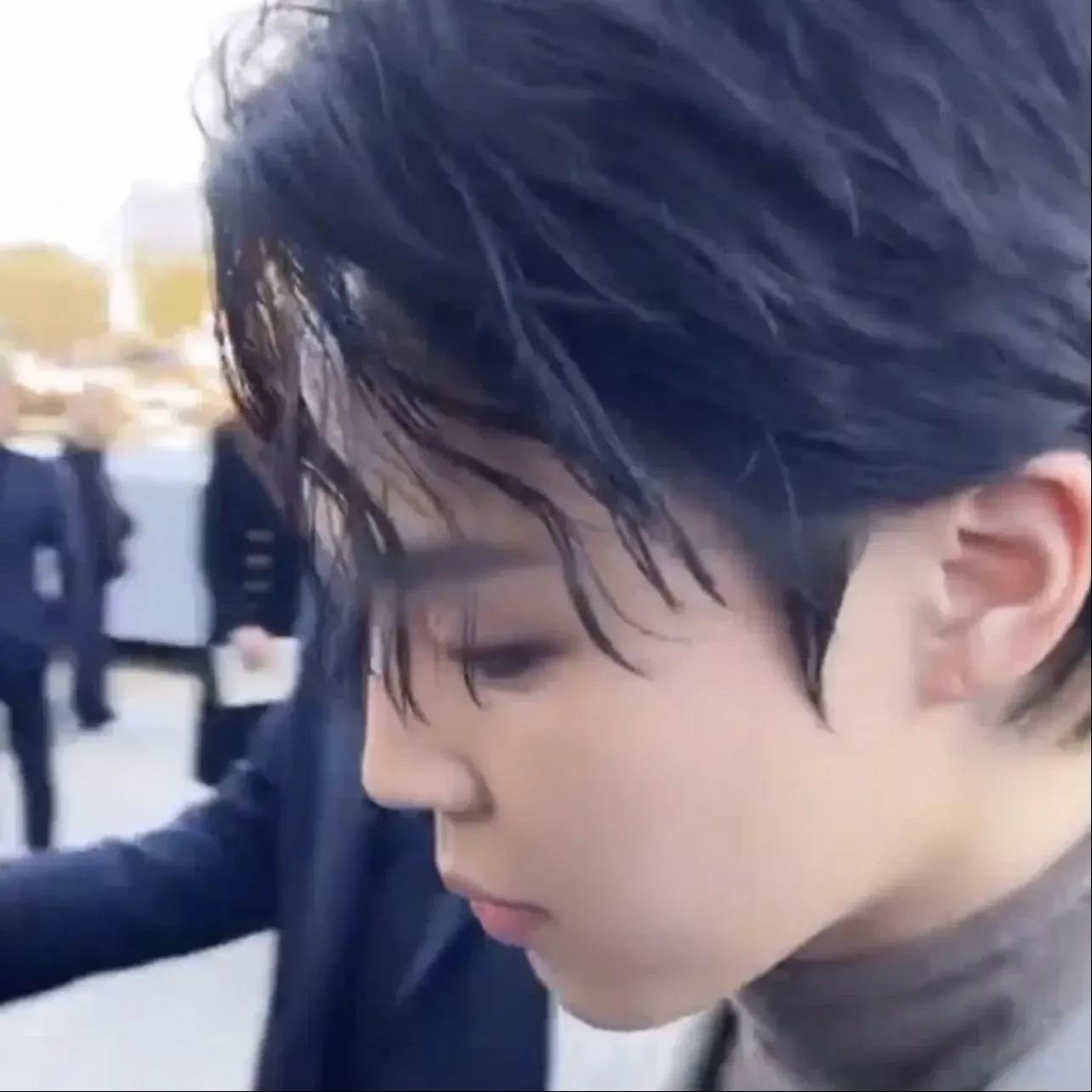 Momen yang diabadikan oleh penggemar BTS