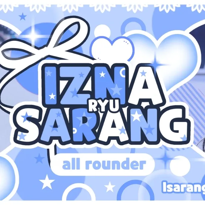 Behind-the-scenes cut of Ryu Sarang (izna)