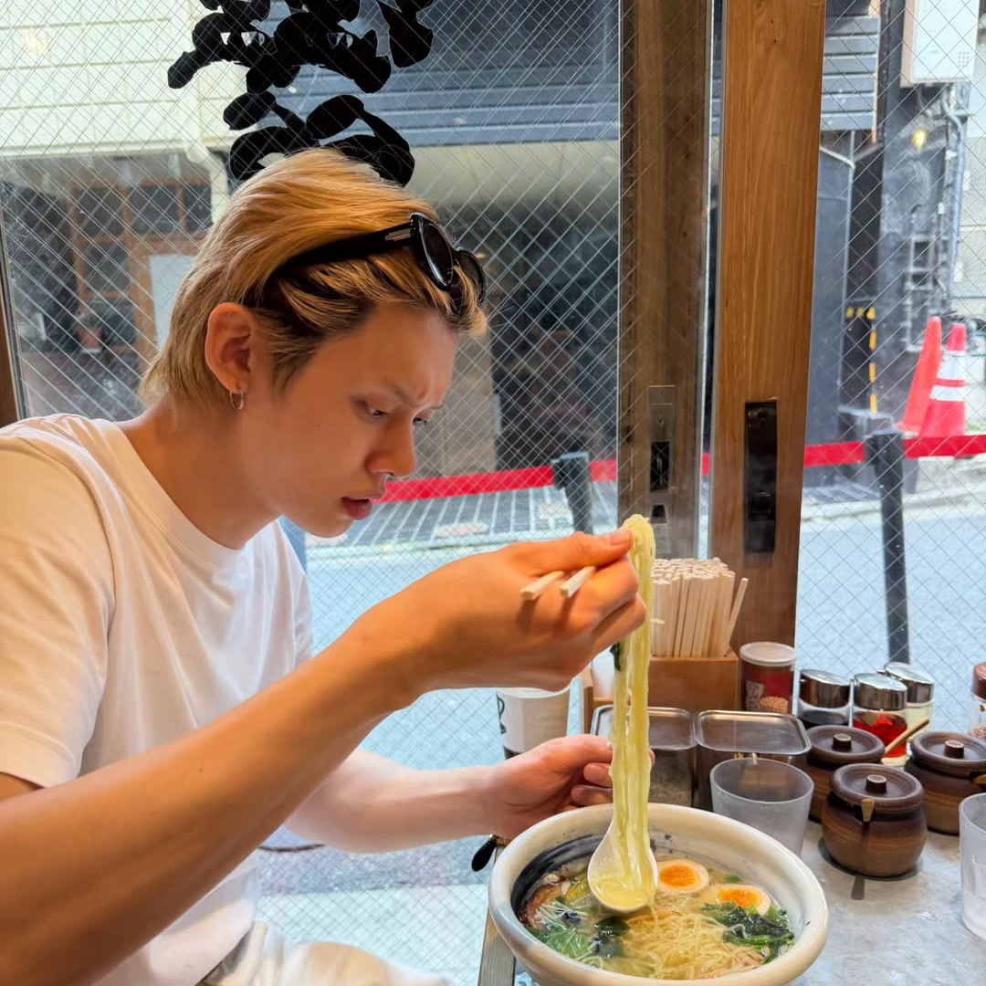 A moment captured by Yeonjun (TOMORROW X TOGETHER)'s fan