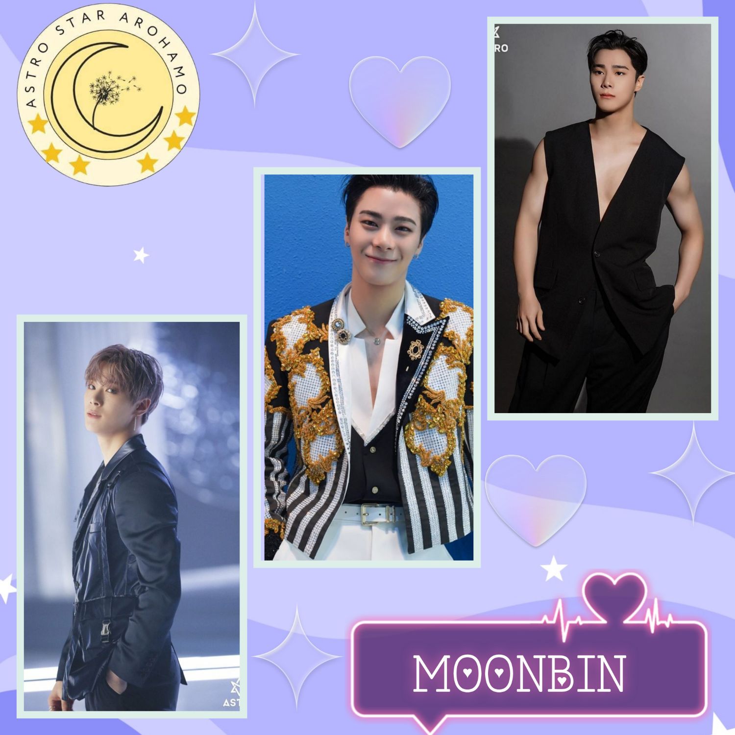 Recent activity shot of Moonbin (ASTRO)