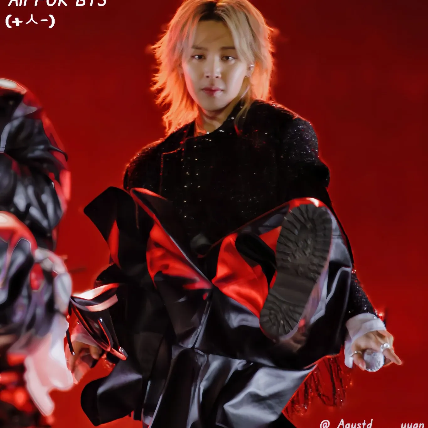 A moment captured by Jimin (BTS)'s fan