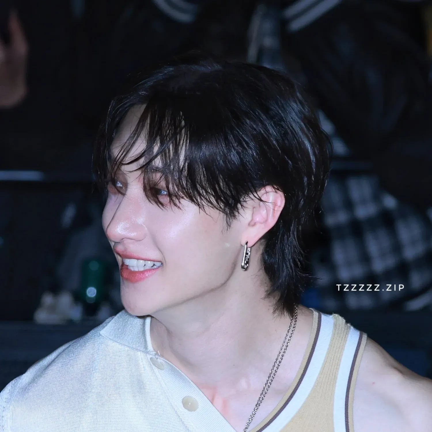 Recent activity shot of Bang Chan (Stray Kids)